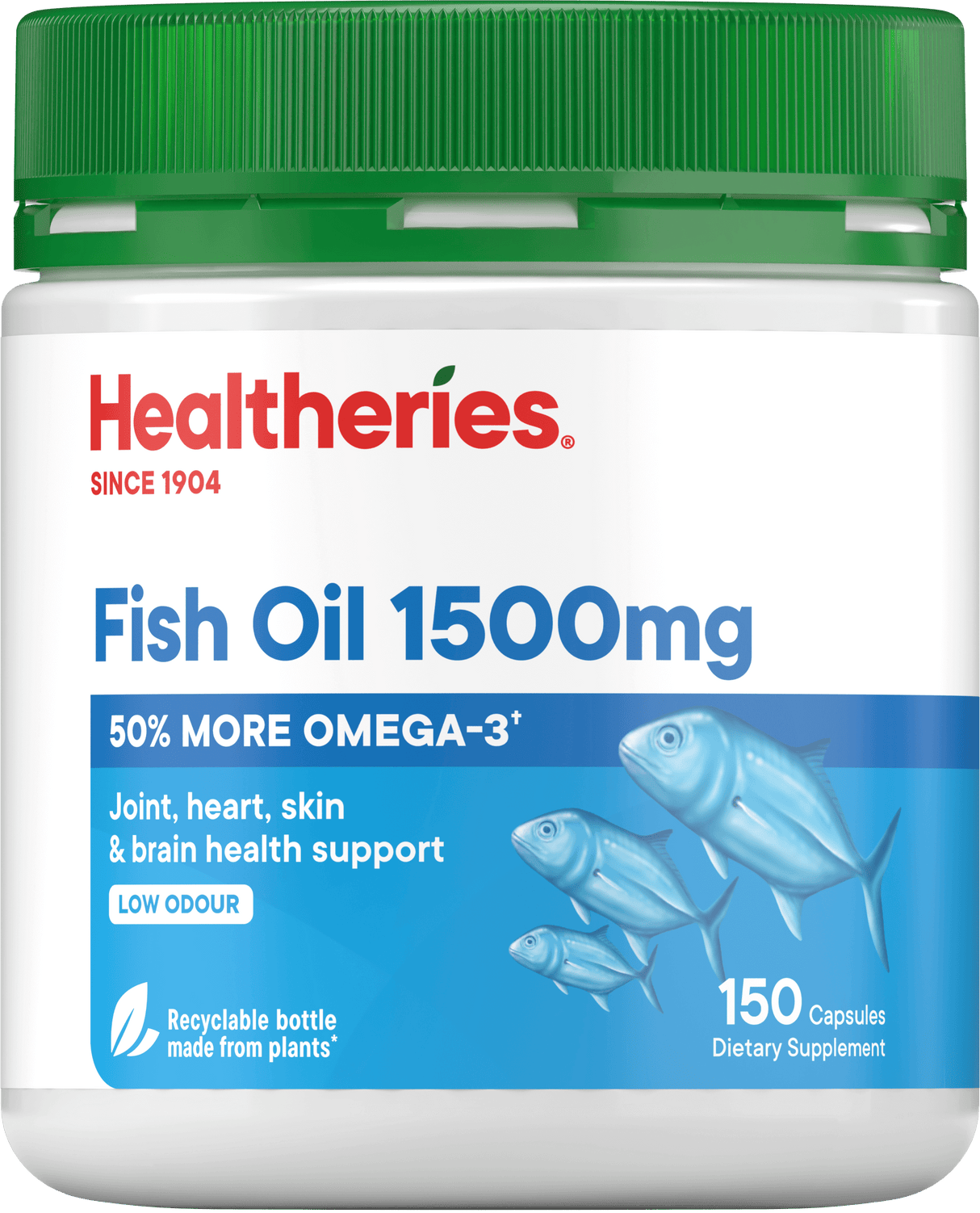 Healtheries Fish Oil 1500mg Capsules