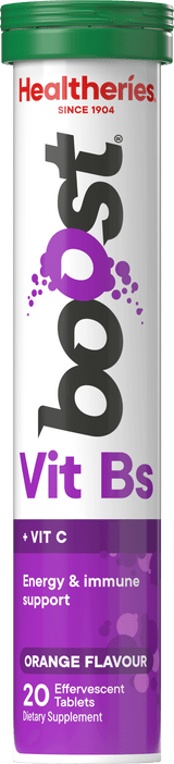 Healtheries Boost Effervescent Vit Bs Orange