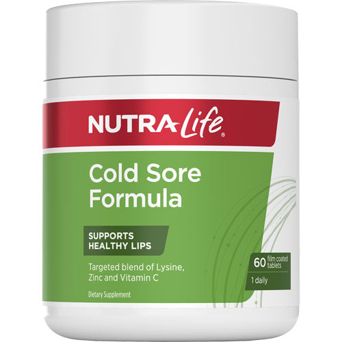 Nutralife Cold Sore Formula Tabs 60