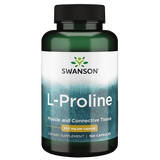 Swanson L-Proline Capsules  500mg 100