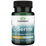 Swanson L-Serine Vegecaps 500mg 60
