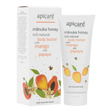 Apicare Manuka Honey Body Butter With Mango & Papaya 200g