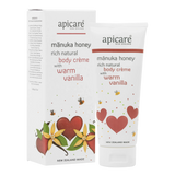 Apicare Manuka Honey Body Creme With Warm Vanilla 200g
