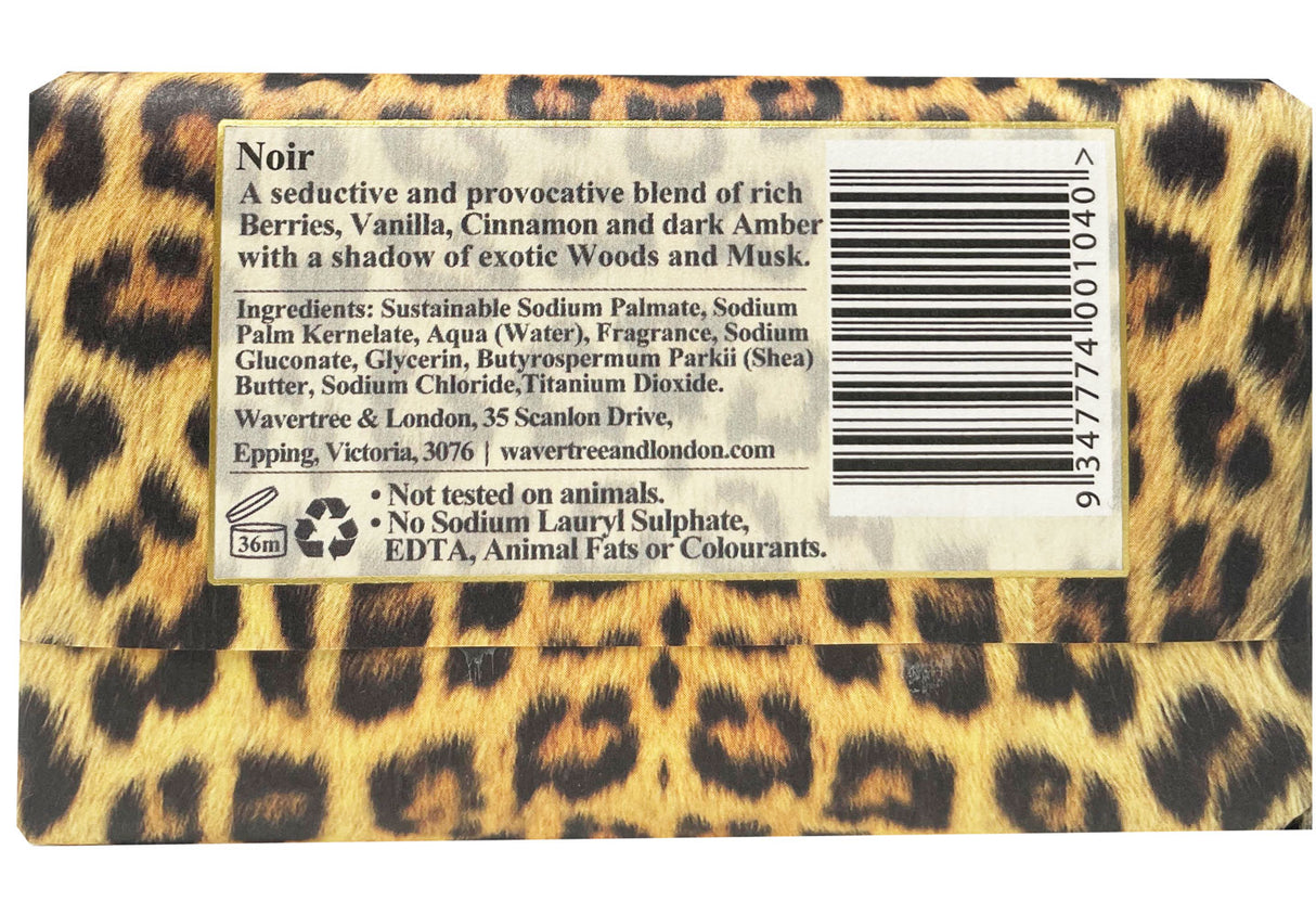 Wavertree & London Noir Soap Bar 200g