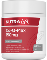 Nutralife Co-Q Max 150mg Heart Health formula Capsules 60