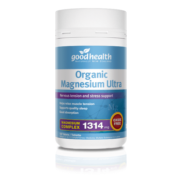 Goodhealth Organic Magnesium Ultra Tablets 120