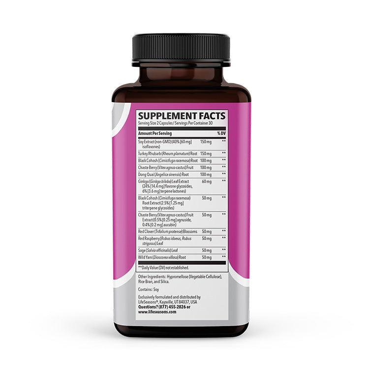 Lifeseasons Pausitivi-T Veg Capsules 60
