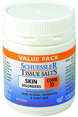 Schuessler Tissue Salt COMB D Skin Disorders