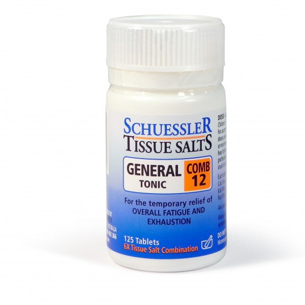 Schuessler Tissue Salt COMB 12 General Tonic