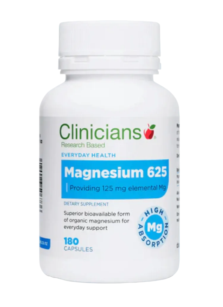 Clinicians Magnesium 625 Capsules