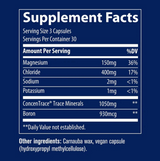 Trace Minerals ConcenTrace Trace Mineral Capsules