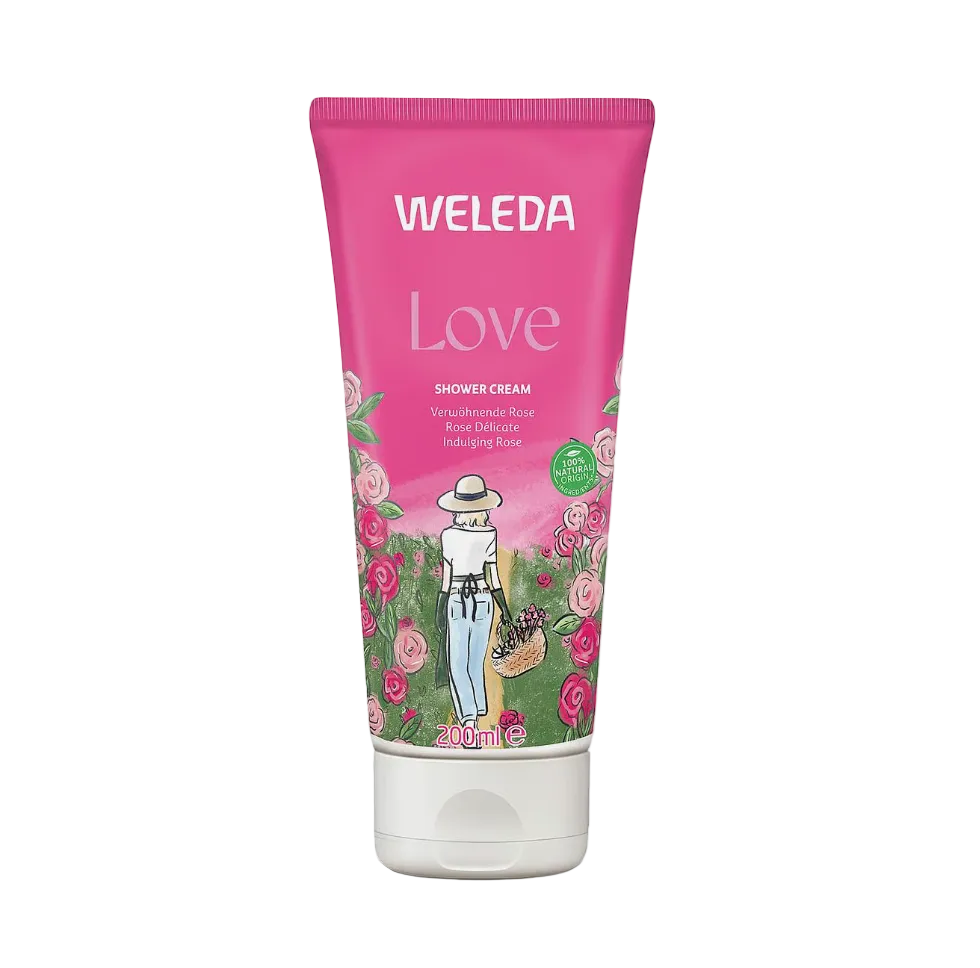 Weleda Love Shower Cream Rose