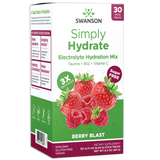Swanson Simply Hydrate Electrolyte Hydration Mix -Berry Blast 30