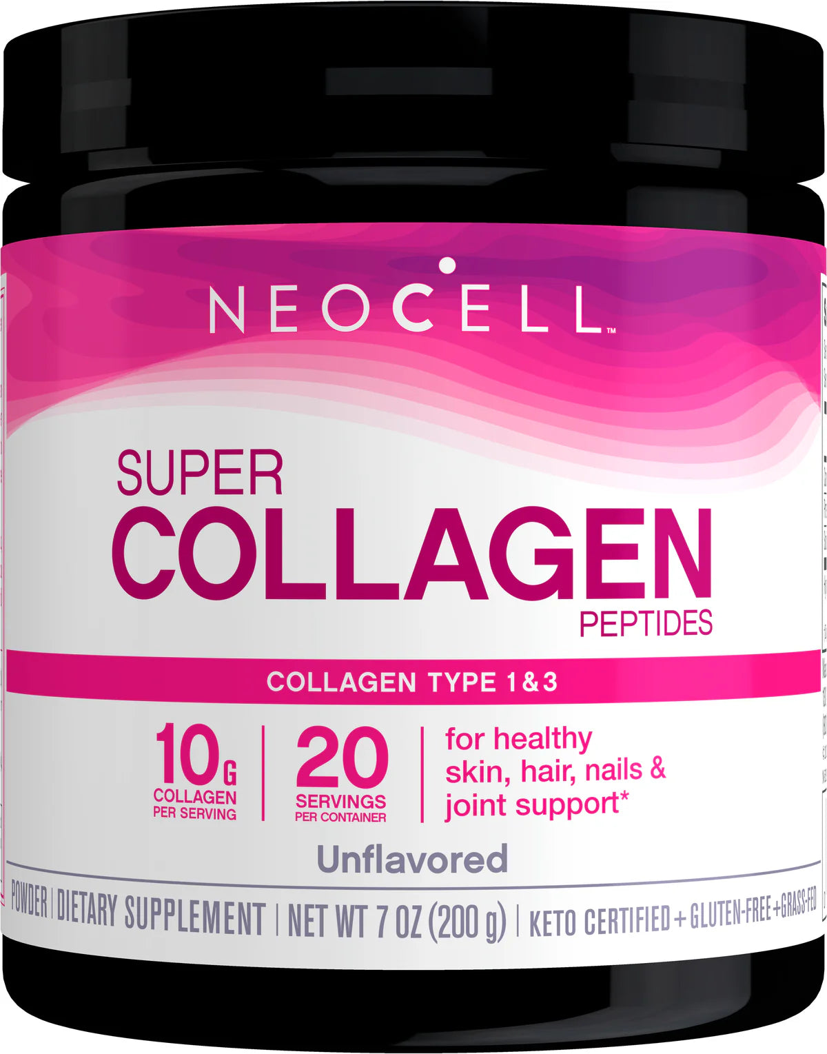 Neocell Grassfed Collagen Peptides Powder Unflavoured (new Look)
