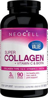 Neocell Grassfed Collagen + Vitamin C & Biotin Tablet 270 (new Look)