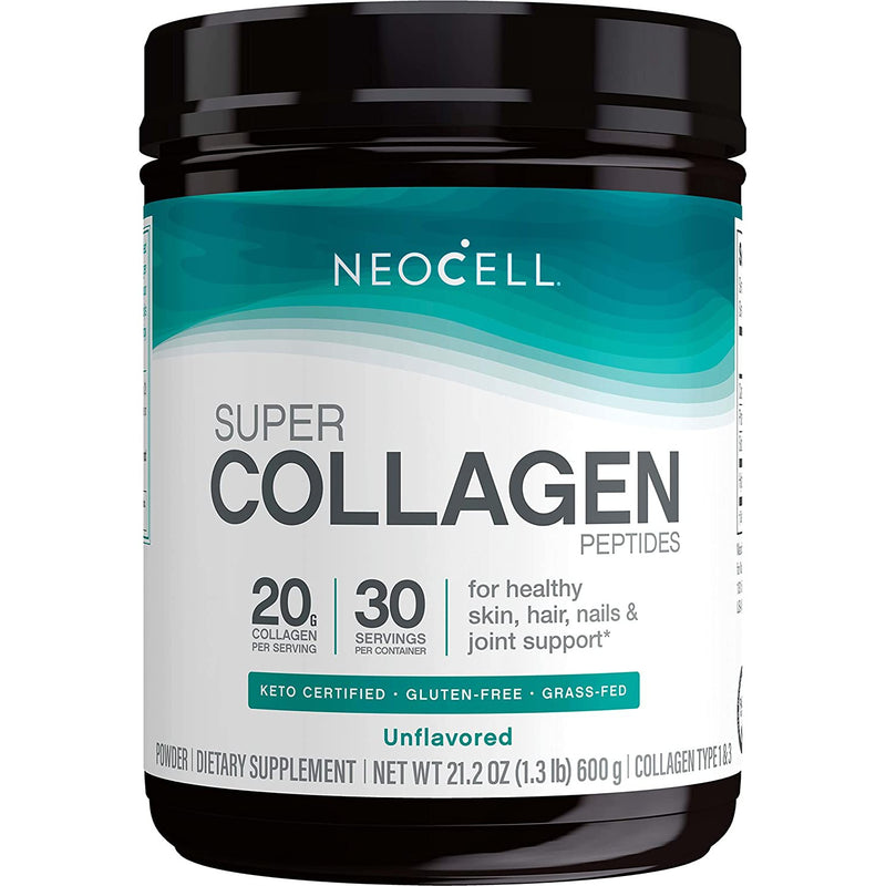 Neocell Super Collagen Peptides Powder 20g/serving 600g