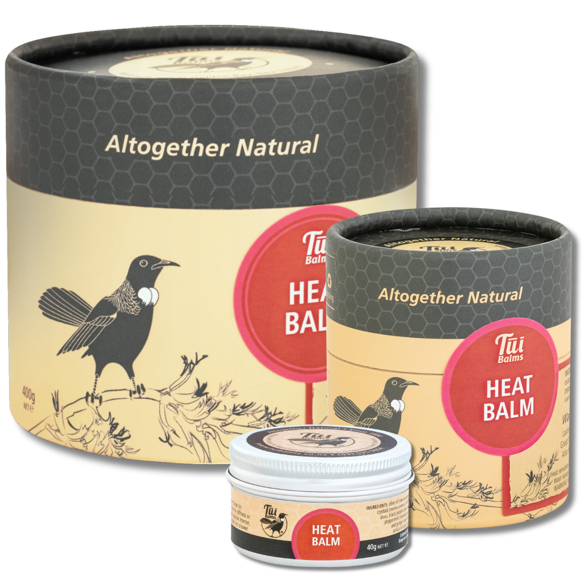 Tui Balms Warming & Easing Heat Balm 400g