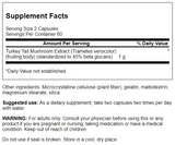 Swanson Turkey Tail Mushroom Capsules 120