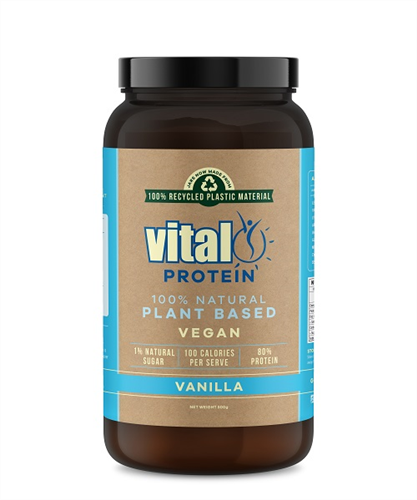 Vital Plant Protein Powder - Vanilla, 500g
