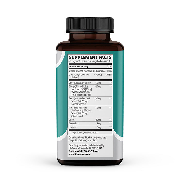 Lifeseasons Visibili-T VCaps 60