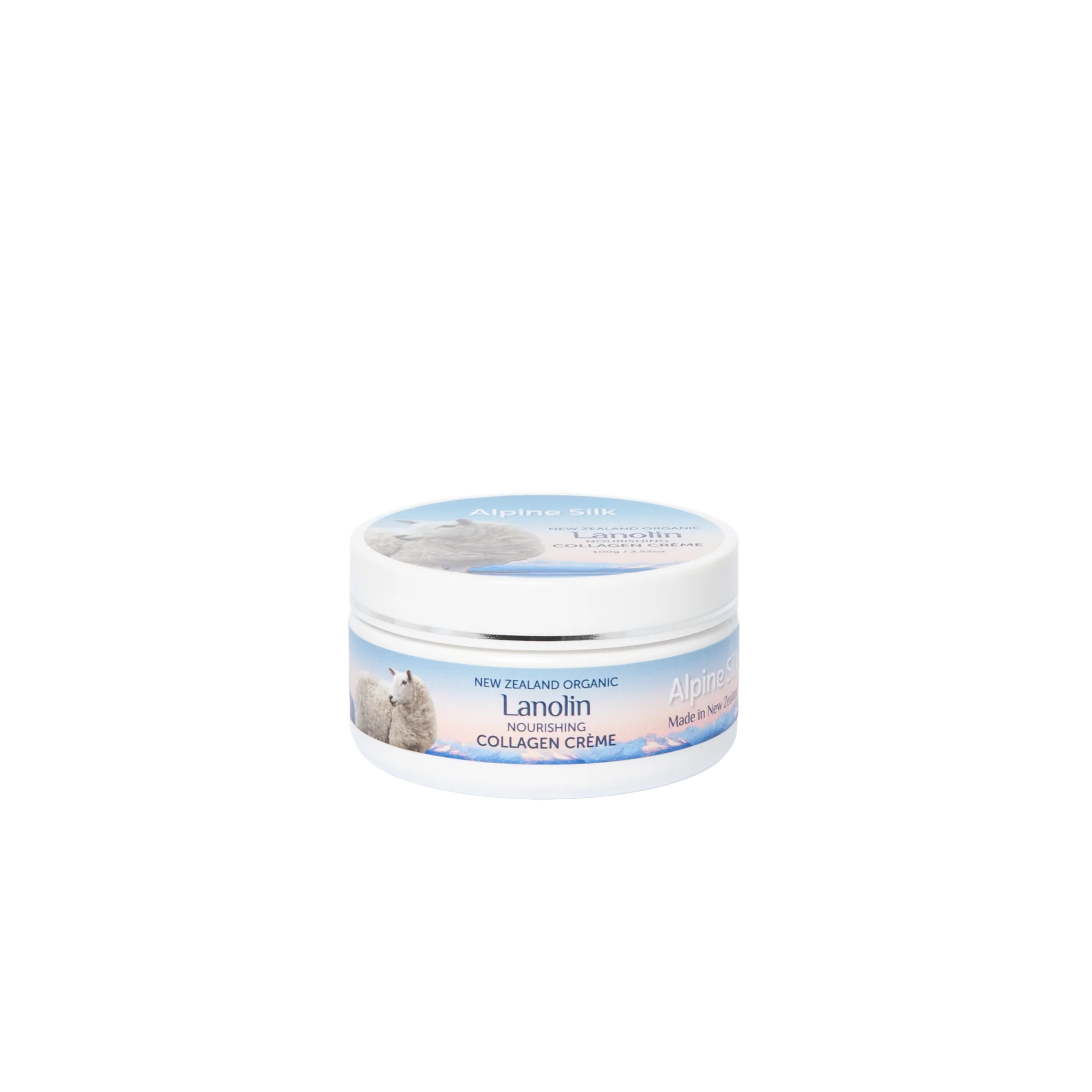 Alpine Silk Organic Lanolin Collagen Cream 100g