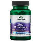 Swanson Zinc Picolinate 22mg Capsules 60