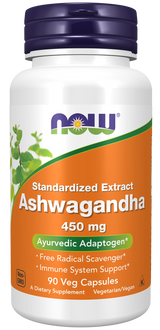 Now  Ashwagandha 450 mg Veg Capsules 90