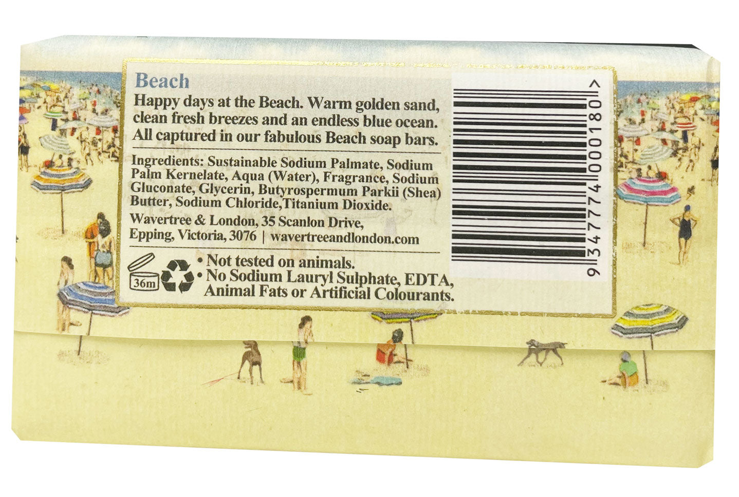 Wavertree & London Beach Soap Bar 200g