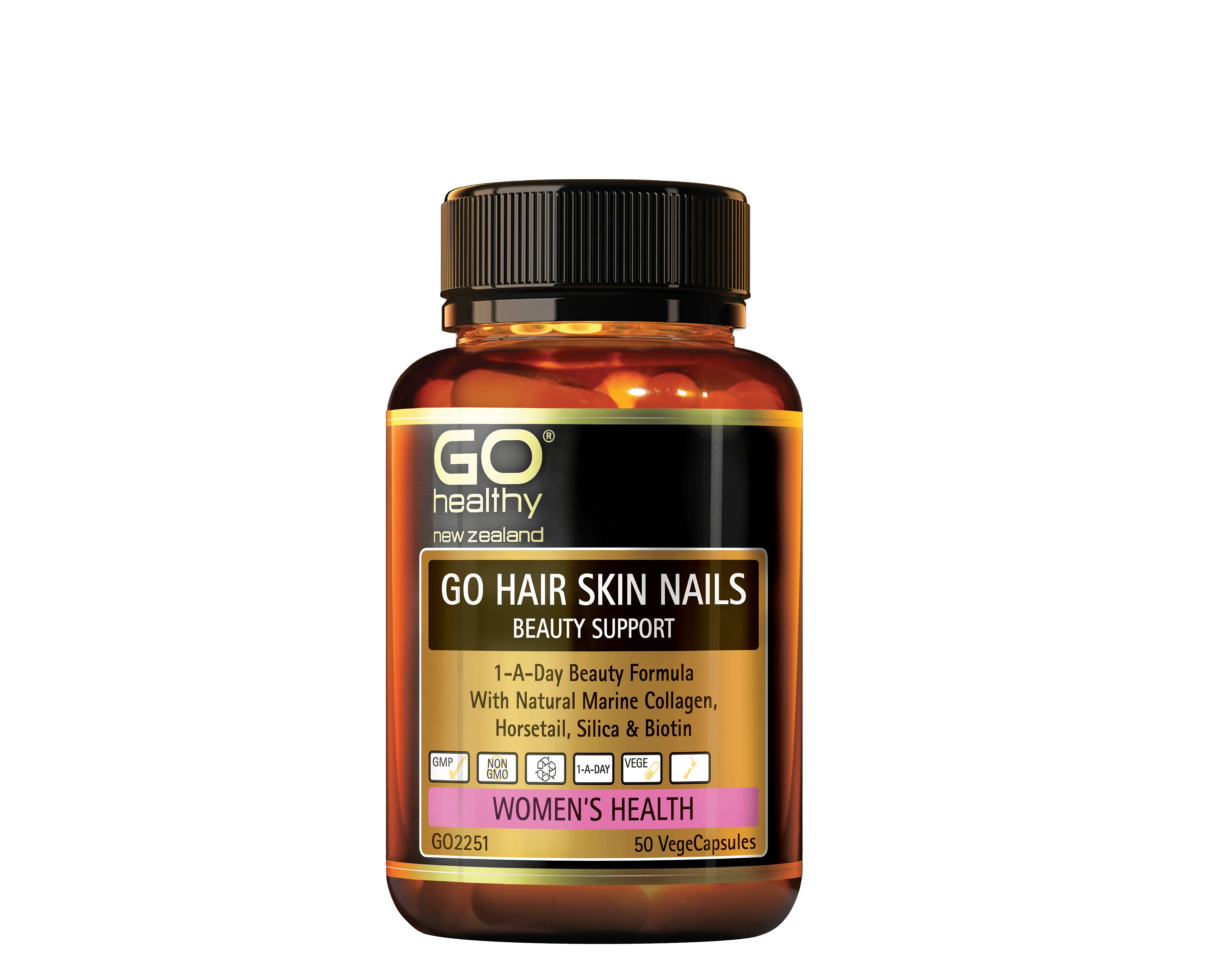 Go Hair Skin Nails Beauty Support Capsules 50