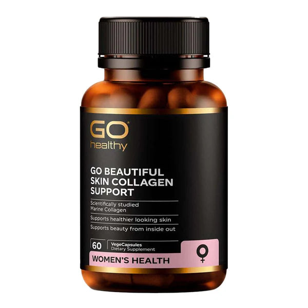 Go Beautiful Skin Collagen Support Capsules 60 (Was Anti-Wrinkle Collagen Support)