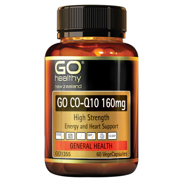 Go Healthy Go Co-Q10 160mg Vegecaps 60