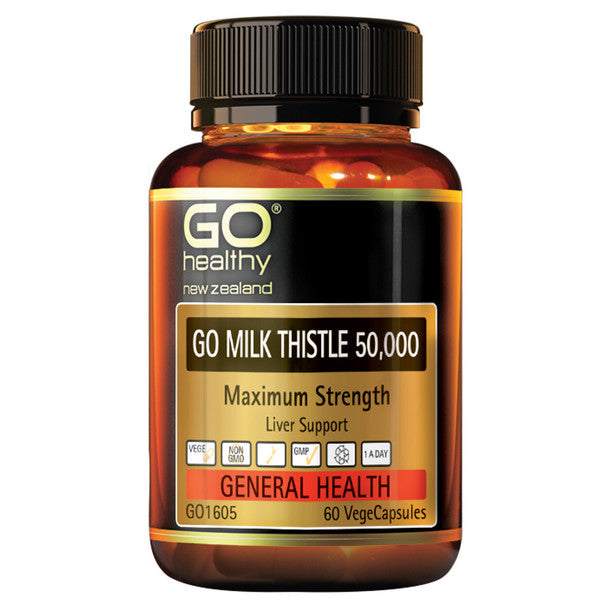 Go Milk Thistle 50,000 Vegecaps 60
