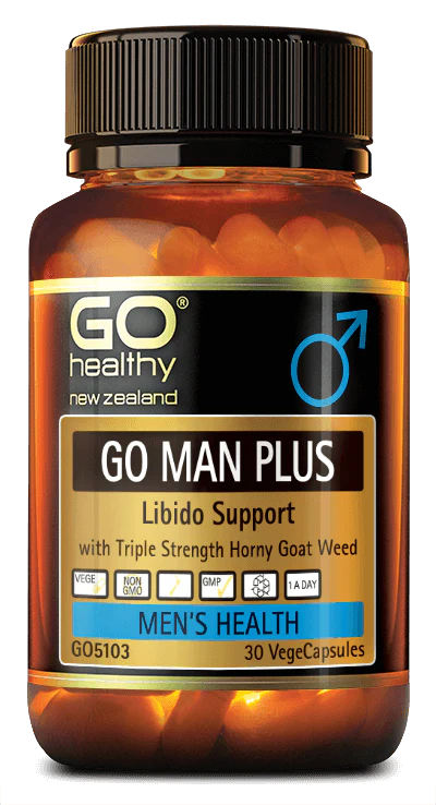 Go Healthy Go Man Plus VegeCapsules 60