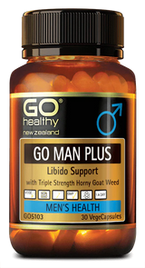 Go Healthy Go Man Plus VegeCapsules 60