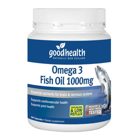 Good Health Omega 3 Fish Oil 1500mg Capsules