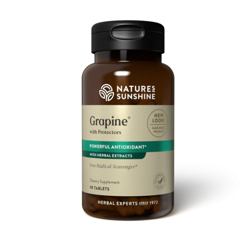 Natures sunshine Grapine w/Protectors Tablets 90