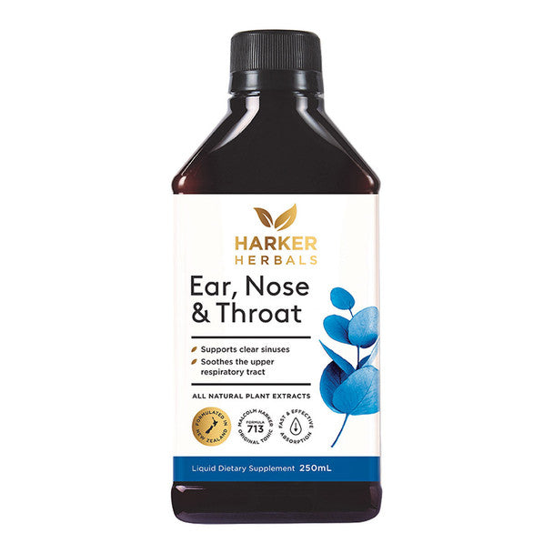 Harker Herbals Ear Nose & Throat Tonic 250ml (previously Eutherol)