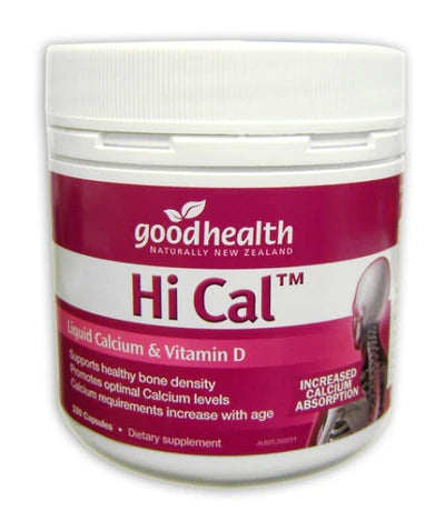 Goodhealth Hi cal Liquid Calcium and Vitamin D  Capsules 150