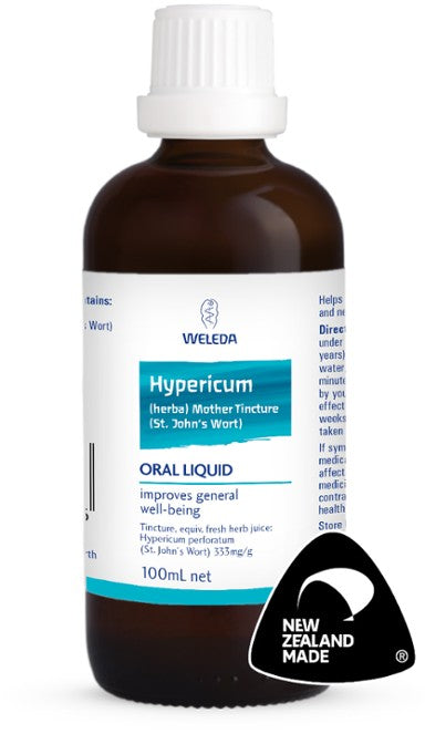 Weleda Hypericum (St Johns Wort) Liquid 100ml