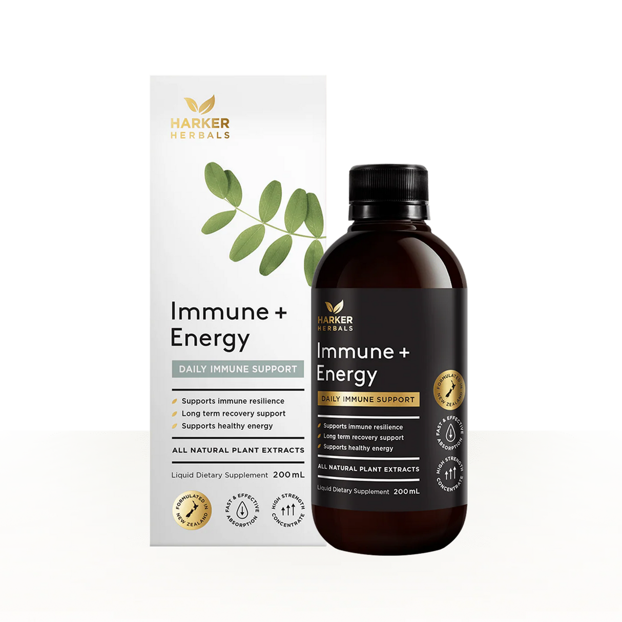 Harker Herbals Immune + Energy 200ml