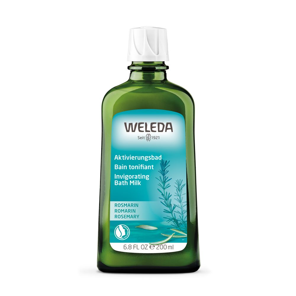 Weleda Rosemary Invigorating Bath Milk 200ml