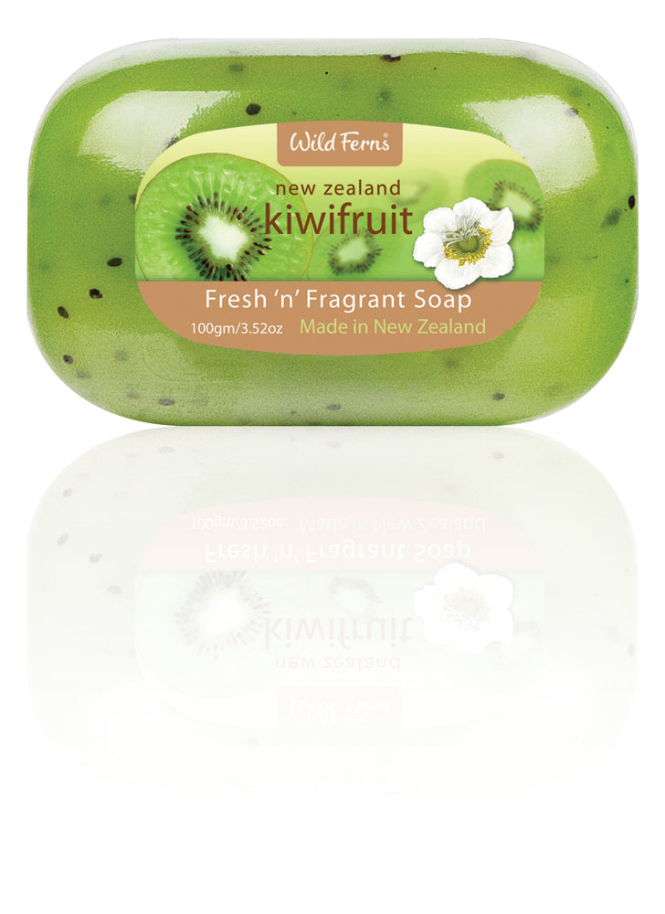 Wild Ferns Kiwifruit Fresh and Fragrant Soap 100g