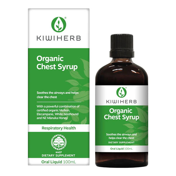 Kiwiherb Organic Chest Syrup 100ml