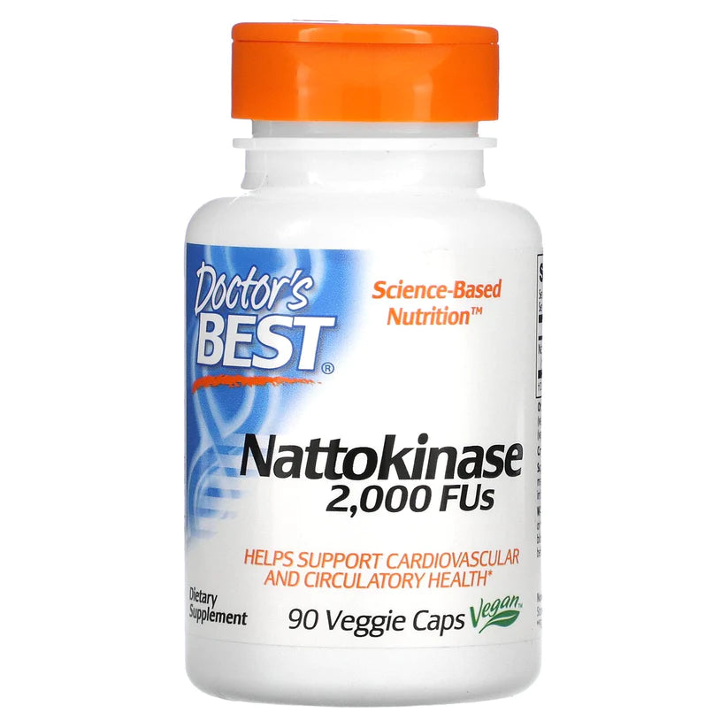 Doctor's Best Nattokinase 2000 FUs Veggiecaps 90