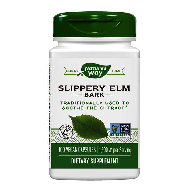 Natures Way Slippery Elm Capsules 100