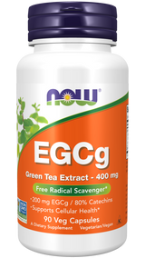 Now EGCg Green Tea Extract 400mg Vegecaps 90