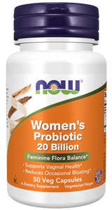 Now Women's Probiotic 20 Billion Veg Capsules 50