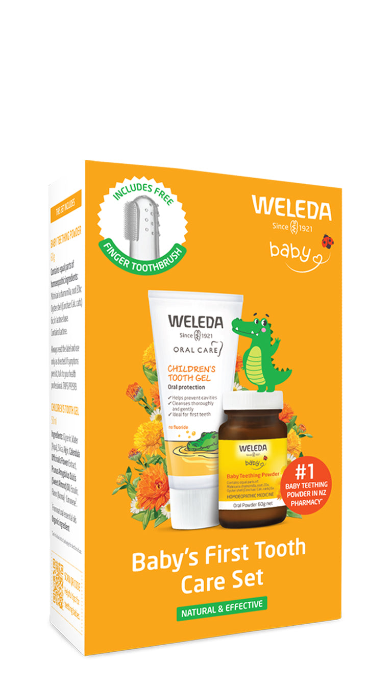 Weleda Baby’s First Tooth Care Set