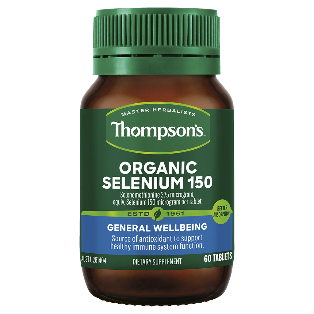 Thompsons Organic Selenium Tablets 60