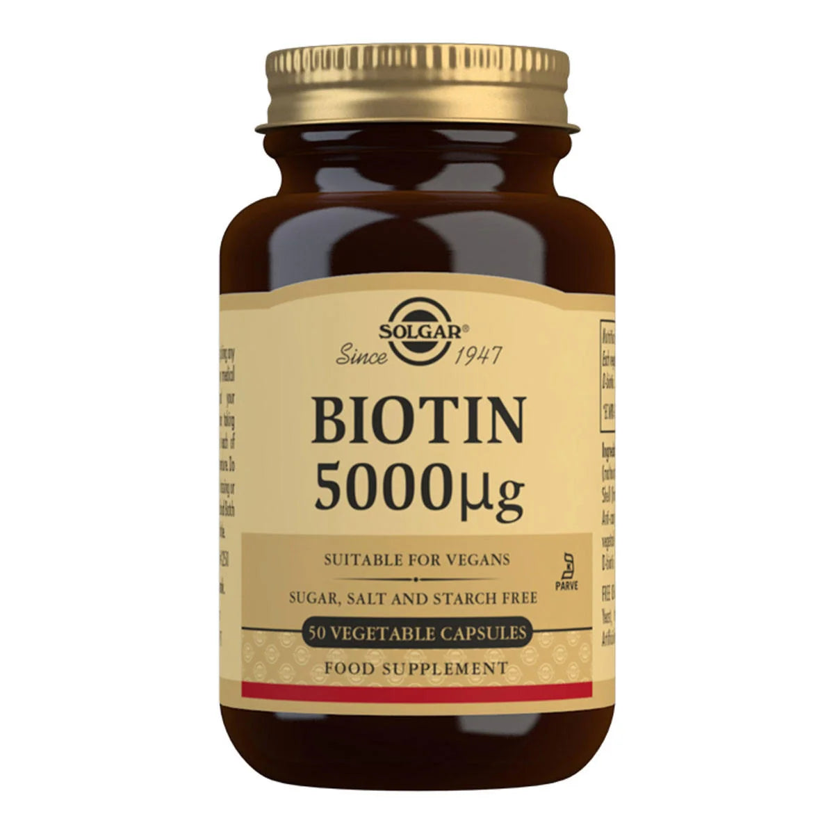 Solgar Biotin 5,000mcg